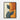 Abstract Autumn Leaves Framed Canvas (Black) / 30 x 40