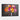 Vivid Poppy Fusion Framed Canvas (Black) / 30 x 20