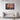 Vivid Poppy Fusion Framed Canvas (Black) / 30 x 20