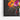 Vivid Poppy Fusion Framed Canvas (Black) / 48 x 32