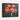 Vivid Poppy Fusion Framed Canvas (Black) / 14 x 11