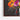 Vivid Poppy Fusion Framed Canvas (Walnut) / 48 x 32