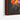 Vivid Poppy Fusion Framed Canvas (Walnut) / 48 x 32