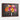 Vivid Poppy Fusion Framed Canvas (Walnut) / 32 x 24