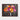 Vivid Poppy Fusion Framed Canvas (Walnut) / 20 x 16