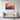 Fiery Floral Elegance Framed Canvas (Black) / 30 x 20