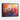 Fiery Floral Elegance Framed Canvas (Black) / 32 x 24