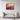 Fiery Floral Elegance Framed Canvas (Walnut) / 48 x 32