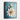 Floral Harmony Framed Canvas (Black) / 16 x 20