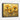 Golden Petal Radiance Framed Canvas (Black) / 10 x 8