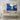 Celestial Blue Waves Canvas Wrap / 48 x 32
