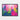 Neon Urban Dream Framed Canvas (Black) / 32 x 24