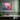 Neon Urban Dream Framed Canvas (Black) / 10 x 8