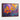 Vivid Floral Whirl Framed Canvas (Walnut) / 40 x 30