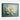 Serene Lotus Bloom Framed Canvas (Black) / 32 x 24