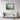 Serene Lotus Bloom Framed Canvas (Black) / 32 x 24