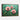 Vibrant Poppy Garden Framed Canvas (Walnut) / 48 x 32