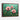 Vibrant Poppy Garden Framed Canvas (Walnut) / 32 x 24