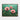 Vibrant Poppy Garden Framed Canvas (Walnut) / 14 x 11