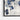 Floating Azure Spheres Framed Canvas (Black) / 48 x 32