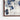 Floating Azure Spheres Framed Canvas (Walnut) / 48 x 32