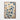 Azure Botanic Touch Framed Canvas (Walnut) / 32 x 48