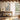 Azure Botanic Touch Framed Canvas (Walnut) / 32 x 48