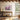 Radiant Bloom Brushstrokes Framed Canvas (Walnut) / 48 x 32