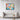 Vibrant Feather Symphony Framed Canvas (Black) / 40 x 30