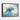 Blue Breeze Bouquet Framed Canvas (Black) / 32 x 24