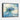 Blue Breeze Bouquet Framed Canvas (Black) / 10 x 8