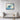 Blue Breeze Bouquet Framed Canvas (Walnut) / 48 x 32
