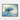 Blue Breeze Bouquet Framed Canvas (Walnut) / 14 x 11