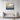 Sunlit Floral Waves Framed Canvas (Walnut) / 48 x 32
