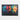 Vibrant Floral Splash Framed Canvas (Black) / 30 x 20