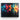 Vibrant Floral Splash Canvas Wrap / 14 x 11