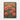 Crimson Poppy Fields Framed Canvas (Walnut) / 18 x 24