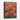 Crimson Poppy Fields Framed Canvas (Walnut) / 8 x 10