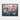 Vibrant Floral Music Framed Canvas (Black) / 24 x 18