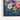 Vibrant Floral Music Framed Canvas (Walnut) / 40 x 30
