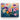 Vibrant Floral Music Canvas Wrap / 14 x 11