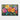 Colorful Floral Symphony Framed Canvas (Black) / 48 x 32