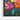Colorful Floral Symphony Framed Canvas (Black) / 48 x 32