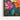 Colorful Floral Symphony Framed Canvas (Walnut) / 48 x 32