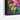 Blooming Spectrum Framed Canvas (Black) / 48 x 32