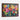 Blooming Spectrum Framed Canvas (Walnut) / 40 x 30