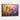Radiant Color Blooms Framed Canvas (Black) / 48 x 32