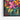 Floral Symphony Framed Canvas (Black) / 24 x 18