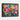 Floral Symphony Framed Canvas (Black) / 40 x 30