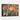 Vibrant Floral Fusion Framed Canvas (Black) / 48 x 32